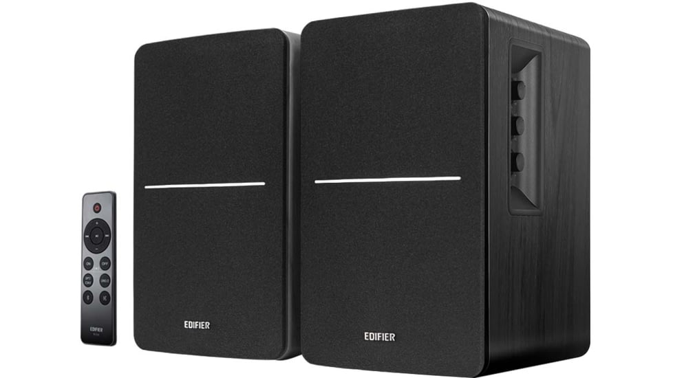Edifier R1280DBs Powered Bookshelf Bluetooth Speakers, Black, 4004964