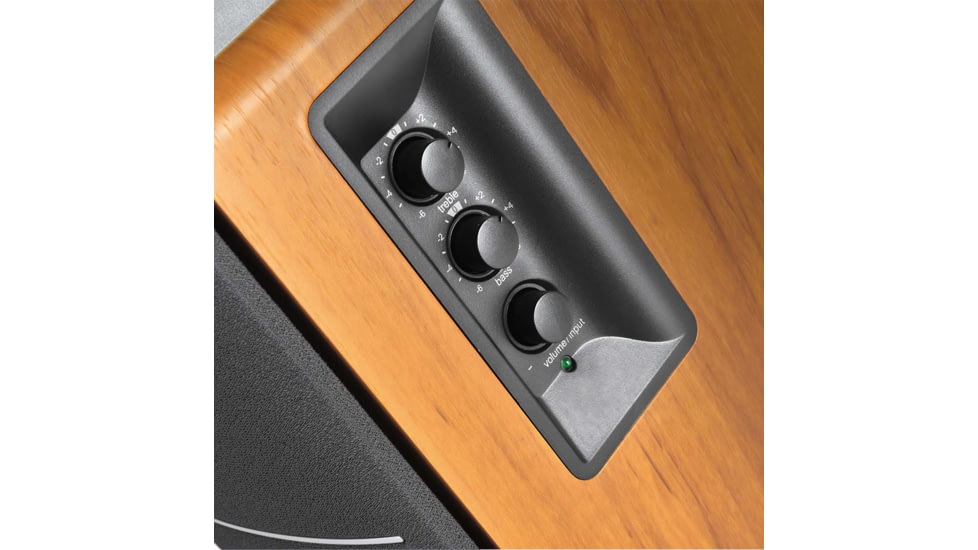 Edifier R1280DBs Powered Bookshelf Bluetooth Speakers, Brown, 4005046