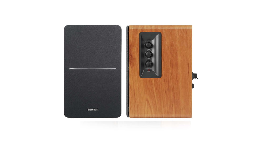 Edifier R1280DBs Powered Bookshelf Bluetooth Speakers, Brown, 4005046