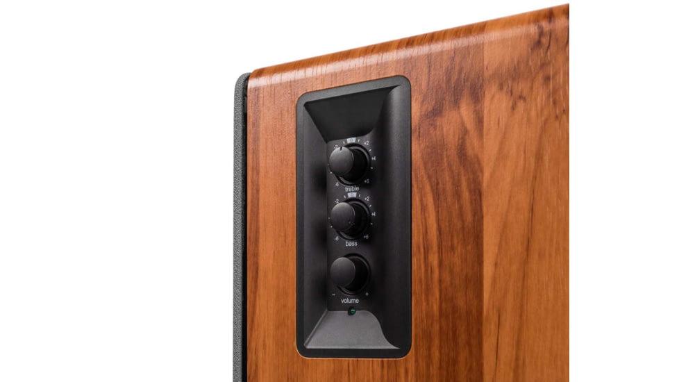 Edifier R1280T Powered Bookshelf Speakers, Brown, 4001345