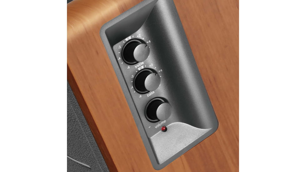 Edifier R1280Ts Powered Bookshelf Speaker, Brown, 4004957