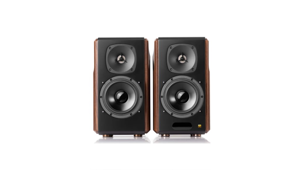 Edifier S2000MKIII Audiofile Powered Bookshelf 2.0 Speakers, Brown, 4004995