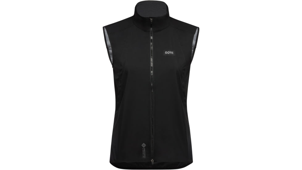 GOREWEAR Everyday Cycling Vest Womens in Black Small 4-6 Regular fit Windproof 17DD16D4, 100998-9900-38