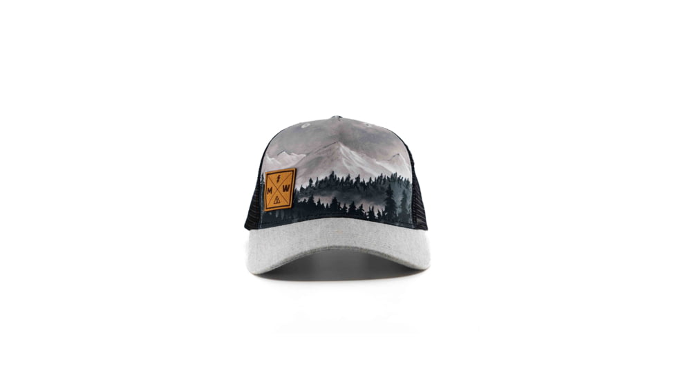 Milk X Whiskey Denali Trucker Hat 8AA7D83D, Multi Grey, mxwhmdthmg