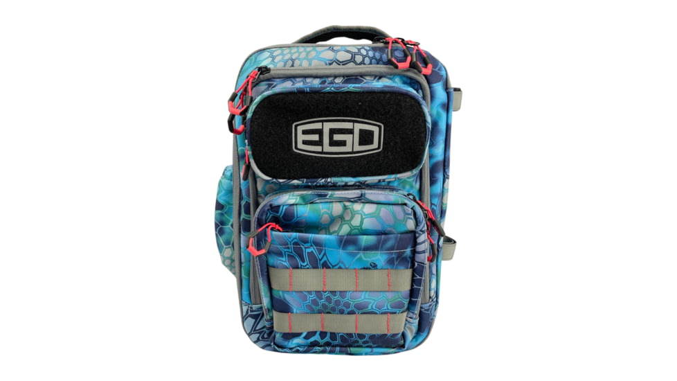 EGO Kryptek Tackle Box Sling Pack w/ 3 3700 Tackle Trays, Pontus, Pontus, 75084