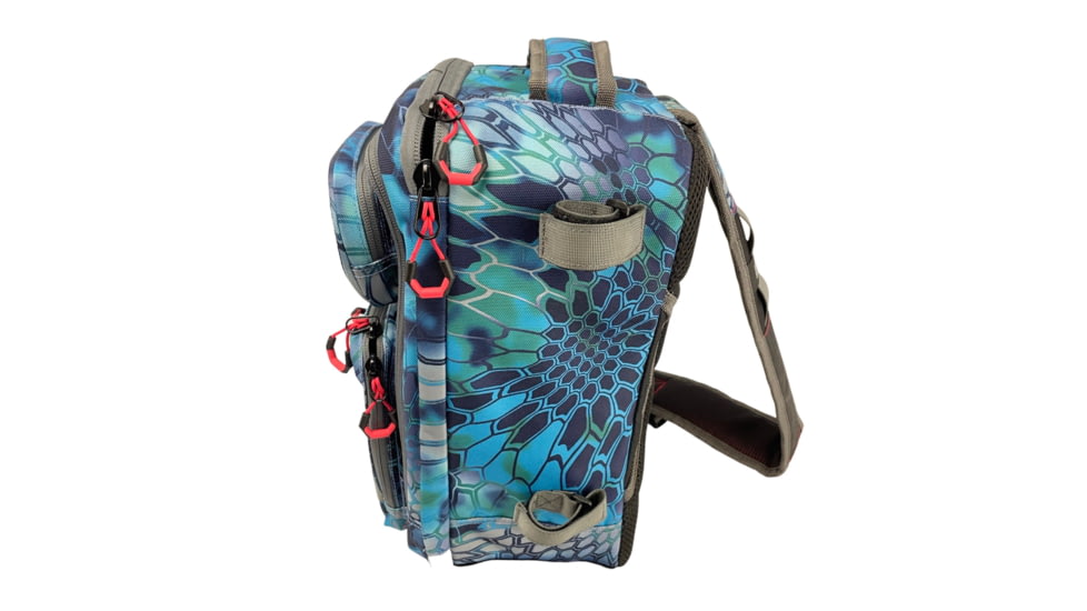 EGO Kryptek Tackle Box Sling Pack w/ 3 3700 Tackle Trays, Pontus, Pontus, 75084
