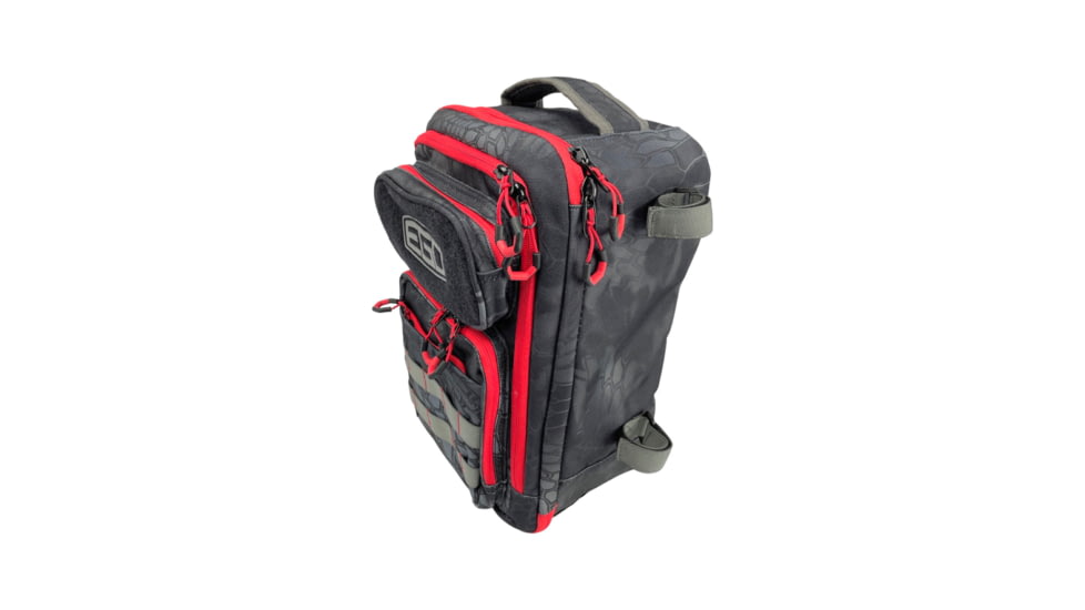 EGO Kryptek Tackle Box Sling Pack w/ 3 3700 Tackle Trays, Typhon, Typhon, 75076