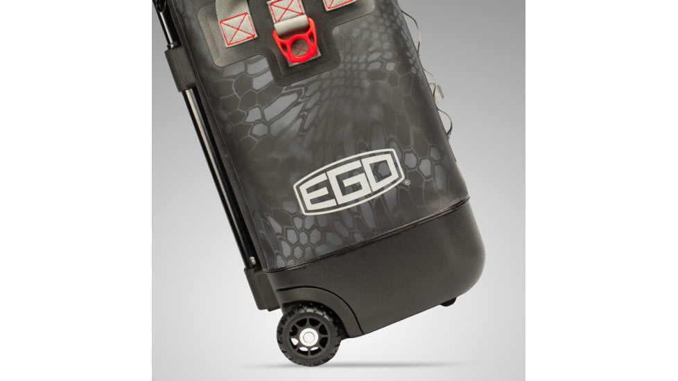 EGO Kryptek TPU Tactical 30L Cooler w/ Telescoping Handle and Wheels, Typhon, 75050