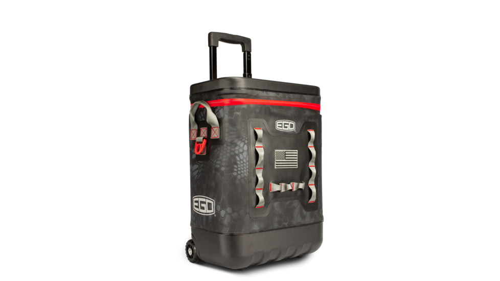 EGO Kryptek TPU Tactical 30L Cooler w/ Telescoping Handle and Wheels, Typhon, 75050