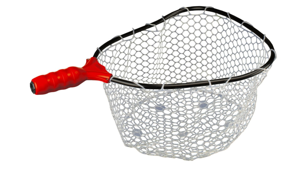 EGO S2 Medium 17in Clear Rubber Net Head, Black/Red, Medium, 72067A