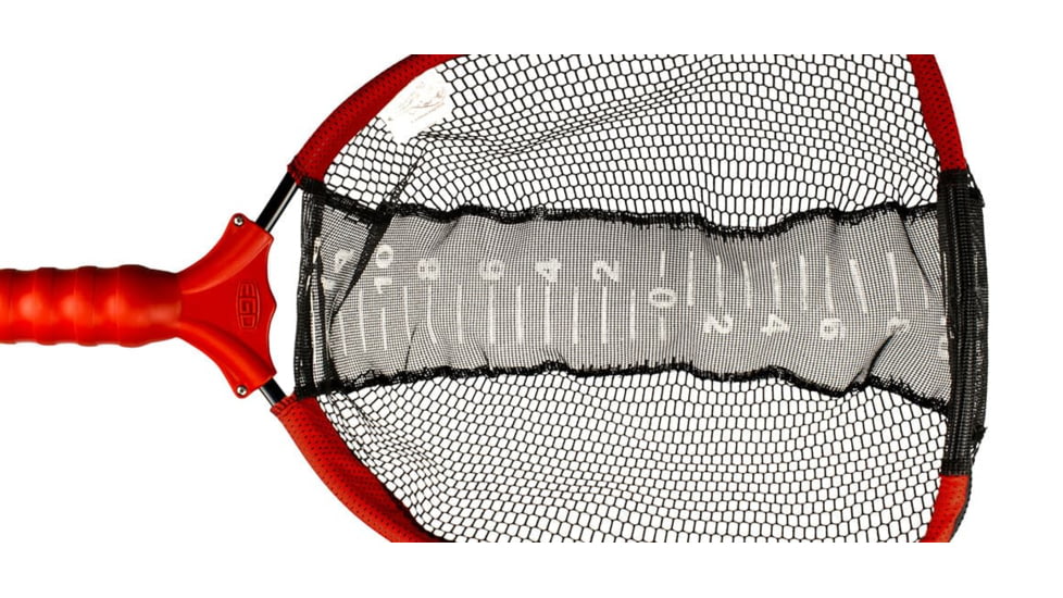 EGO S2 Slider Compact Guide Landing Net, Black/Red, Medium, 72014
