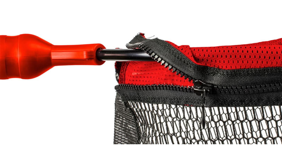 EGO S2 Slider Compact Guide Landing Net, Black/Red, Medium, 72014