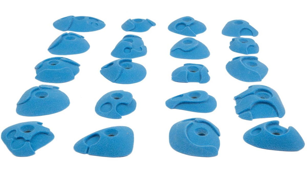 eGrips Drop Art Footholds, Blue, 301213-1301