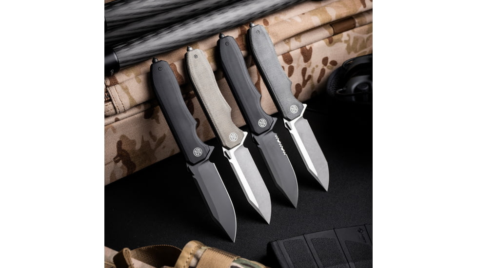 Sig Sauer Knives VA9SBT Validus 3.78 Folding Modified Tanto Plain Dark Acid St