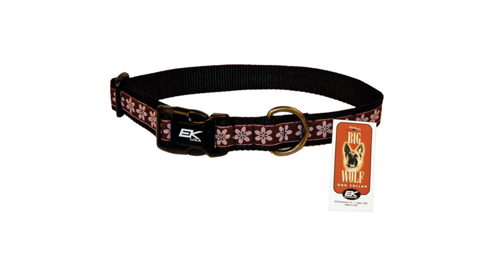 EK Ekcessories Big Wolf Dog Collar Assorted 10359C ASST DESIGNER