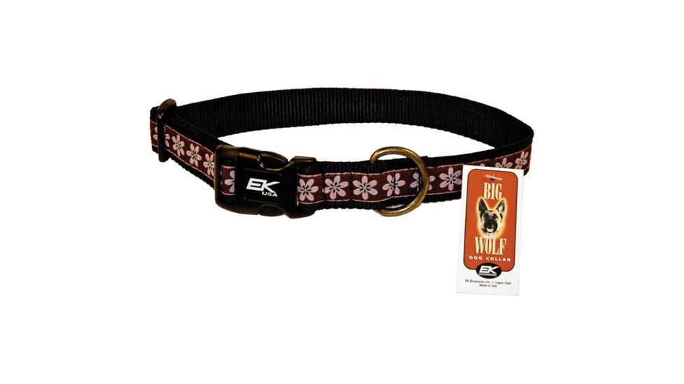 EK Ekcessories Big Wolf Dog Collar Assorted 10359C ASST DESIGNER