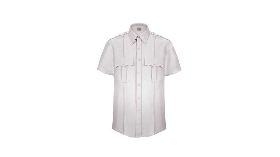 Elbeco TexTrop2 Short Sleeve Shirt - Mens, 17 in, White, 3310N-17