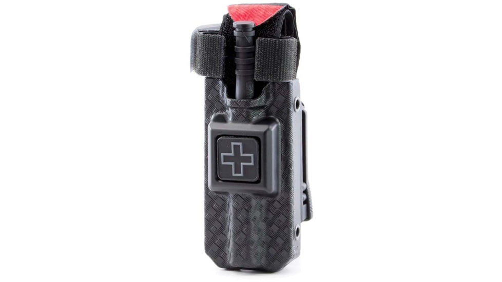 Eleven 10 C-A-T Gen 7 RIGID Tourniquet Case, Black Basketweave, RDS Holster Mount, No TQ Included, E10-3021H1-BSK