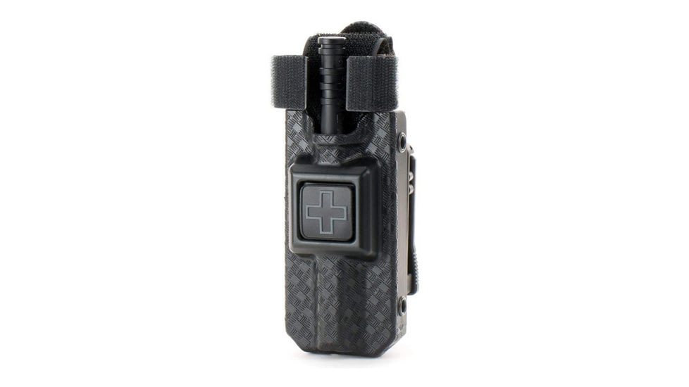 Eleven 10 C-A-T Gen 7 RIGID Tourniquet Case, Black Basketweave, Belt/TEK-LOK, C-A-T Included, E10-3021B-BSK-TQ