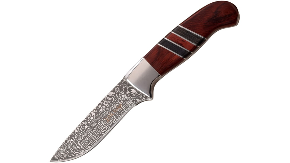Elk Ridge Drop Point Fixed Blade Knife, 3.75 in, 3Cr13 Stainless Steel Stainless Steel, Brown, ER-200-20BR
