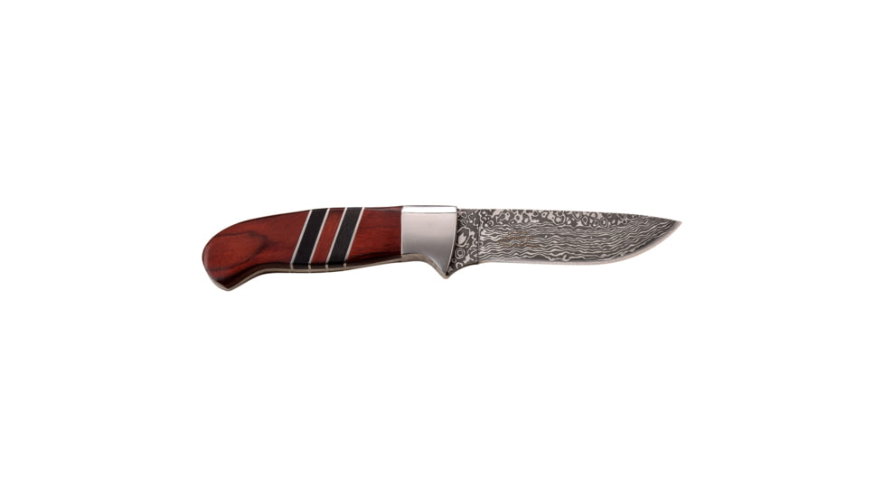 Elk Ridge Drop Point Fixed Blade Knife, 3.75 in, 3Cr13 Stainless Steel Stainless Steel, Brown, ER-200-20BR