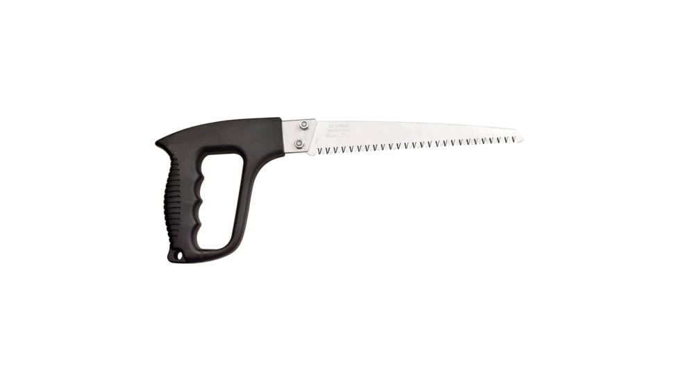 Elk Ridge Hand Saw Set, 8 in, 3Cr13 Stainless Steel Stainless Steel, Saw, Black, ER-SAW004BK