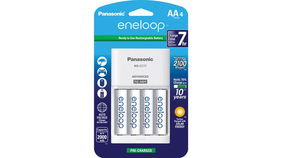Eneloop Aaa 4-pk Charger K-KJ17M3A4BA