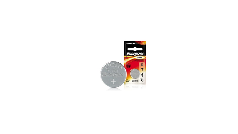 Energizer 3 Volt Lithium Coin Button Cell Electronic / Watch Battery, CR2025, 2025KEBP