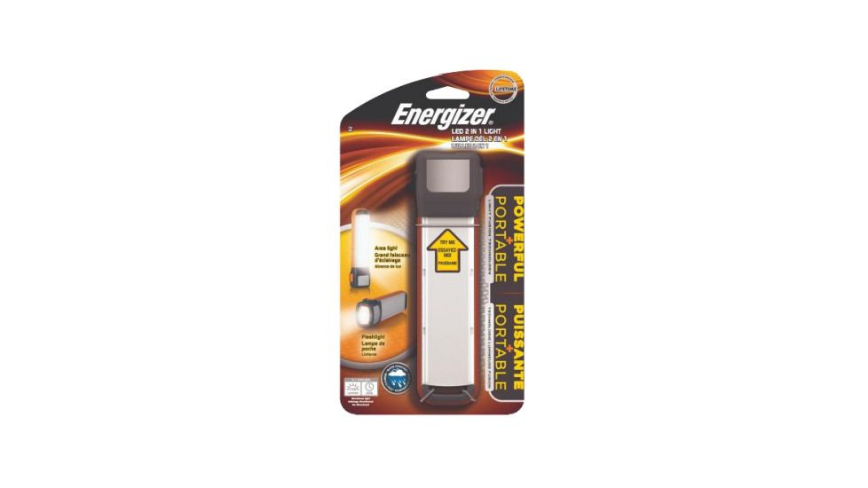 Energizer Handheld LED 2-in-1 Light with Light Fusion Technology 110 Lumens ENFHH41E