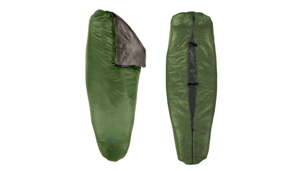 Enlightened Equipment Revelation APEX Sleeping Bag, 50F/10C, Short/Regular, Forest/Charcoal, Short/Regular, REVA2FCSR