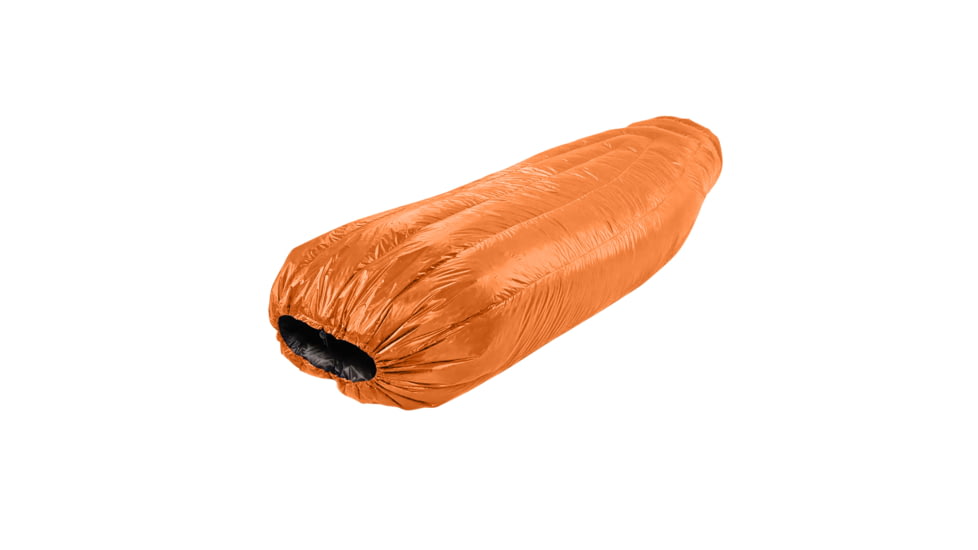Enlightened Equipment Revelation Sleeping Bag, 50F/10C, Short/Regular, Burnt Orange/Charcoal, 850 Fill Power, Burnt Orange/Charcoal, Short/Regular, REV85050BCSRX