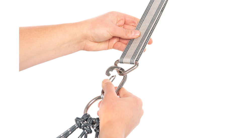 Eno Apollo Hammock Suspension System Straps, Grey/Charcoal, One Size, ASP001