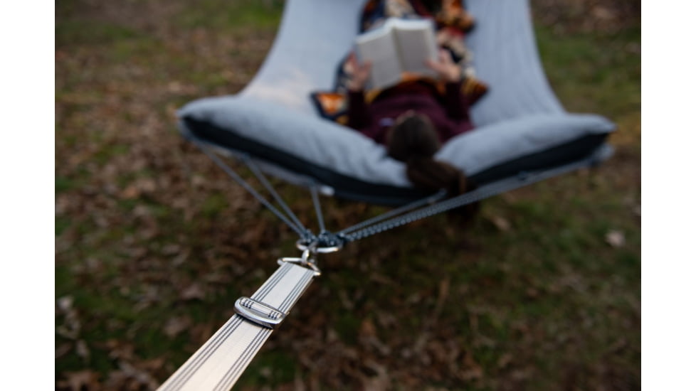 Eno Apollo Hammock Suspension System Straps, Grey/Charcoal, One Size, ASP001