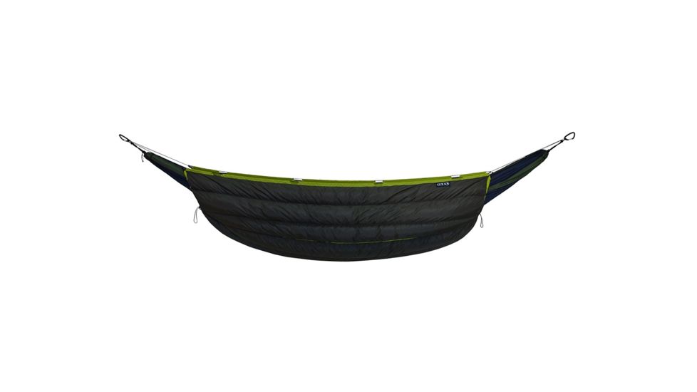 Eno Blaze Underquilt - Downtek Insulated Hammock, Charcoal/Lime A40050
