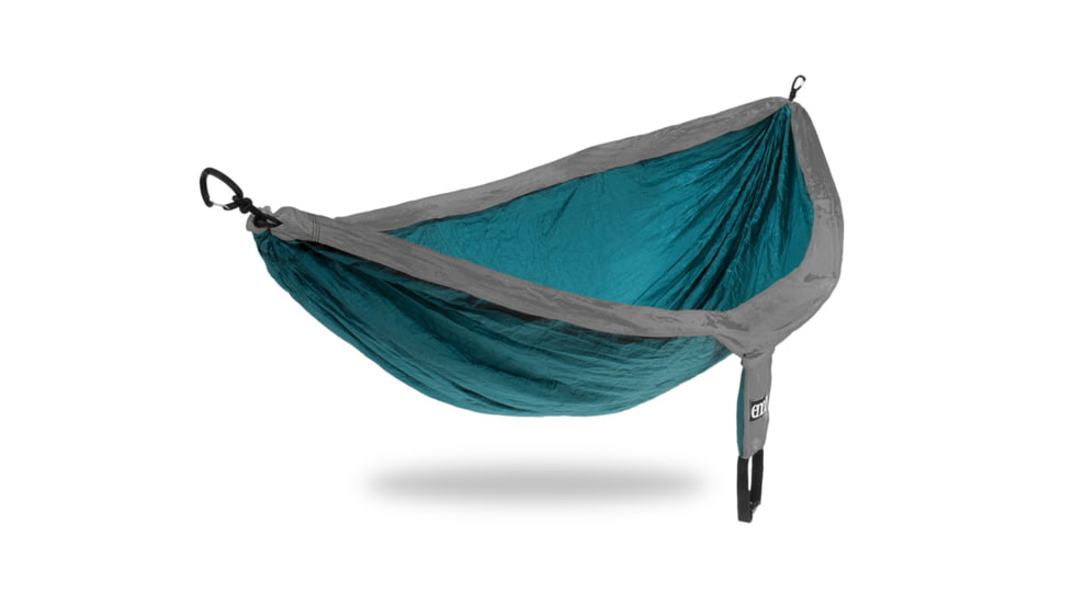 ENO Double Nest Hammock, 9ft x 6ft 6in, Grey/Seafoam, DH-075