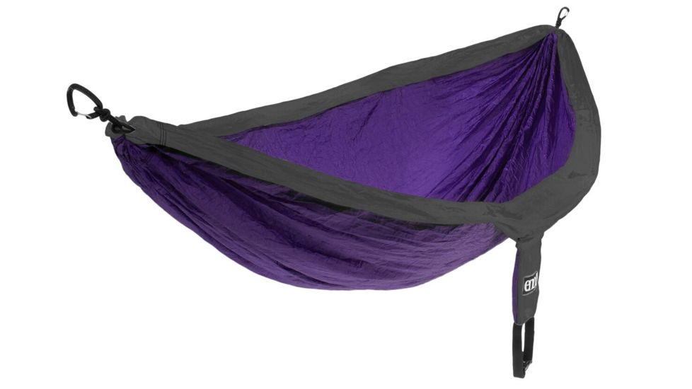 Eno Doublenest Hammock, Purple/Charcoal DH057
