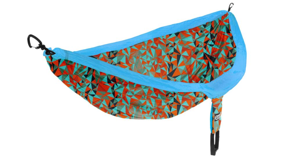 Eno Doublenest Hammock, Printed Pattern, Geo/ Orange DP231