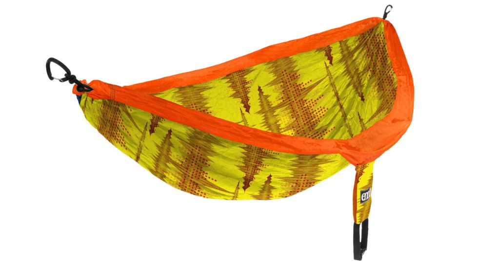 Eno Doublenest Hammock, Printed Pattern, Soundwave/ Yellow DP251