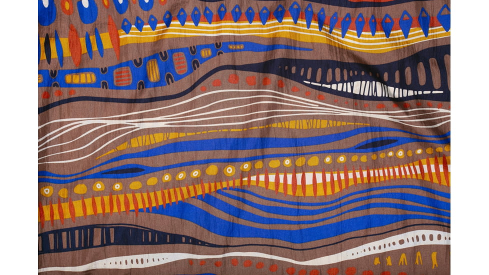 Eno DoubleNest Print Hammock, Tundra/Navy, DNP-310