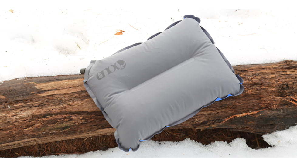 Eno Eagles Nest Outfitters HeadTrip Inflatable Pillow, Royal/Charcoal, One Size, PT-020