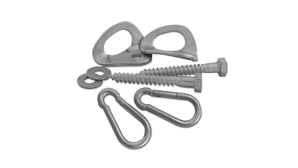 Eno Hammock Hanging Kit, Silver, One Size, HK-114