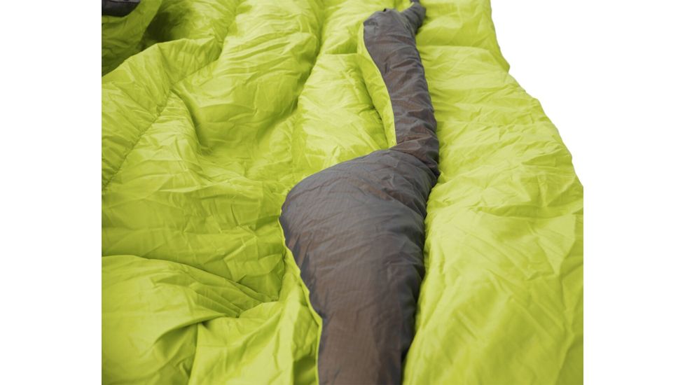 Eno Ignitor- Downtek Hammock Insulation, Charcoal/Lime A40070