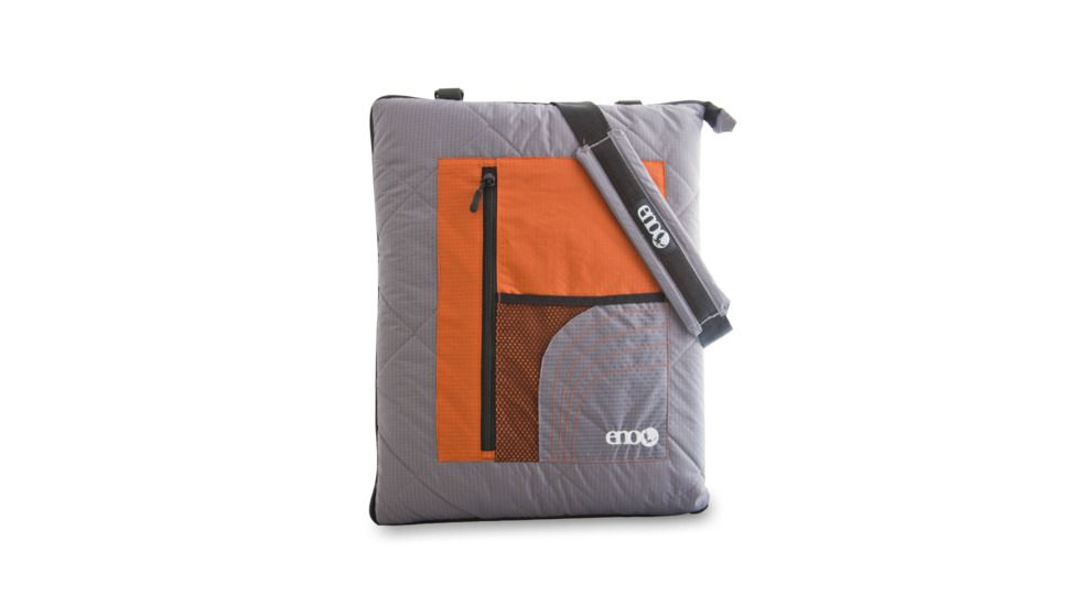 Eno Launchpad Single Blanket, Orange/Grey LPS006