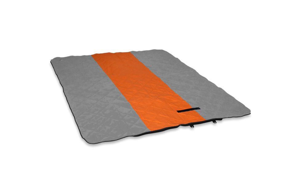 Eno Launchpad Single Blanket, Orange/Grey LPS006
