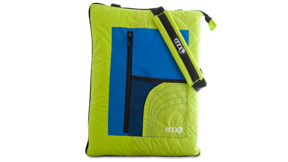 Eno Launchpad Single Blanket, Royal/Lime LPS016
