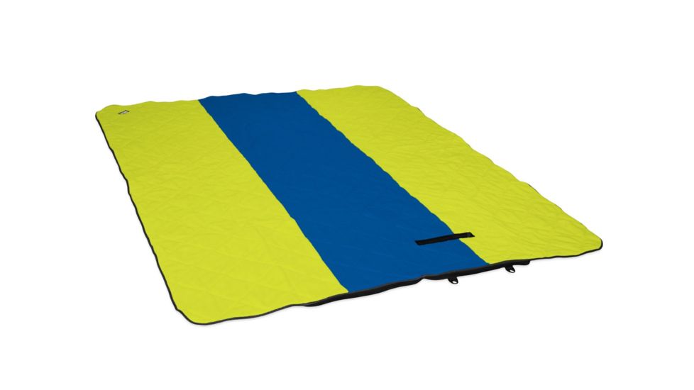 Eno Launchpad Single Blanket, Royal/Lime LPS016
