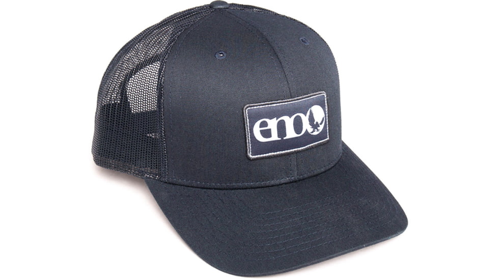 Eno Logo Trucker Hat, Navy, One Size, APTH092