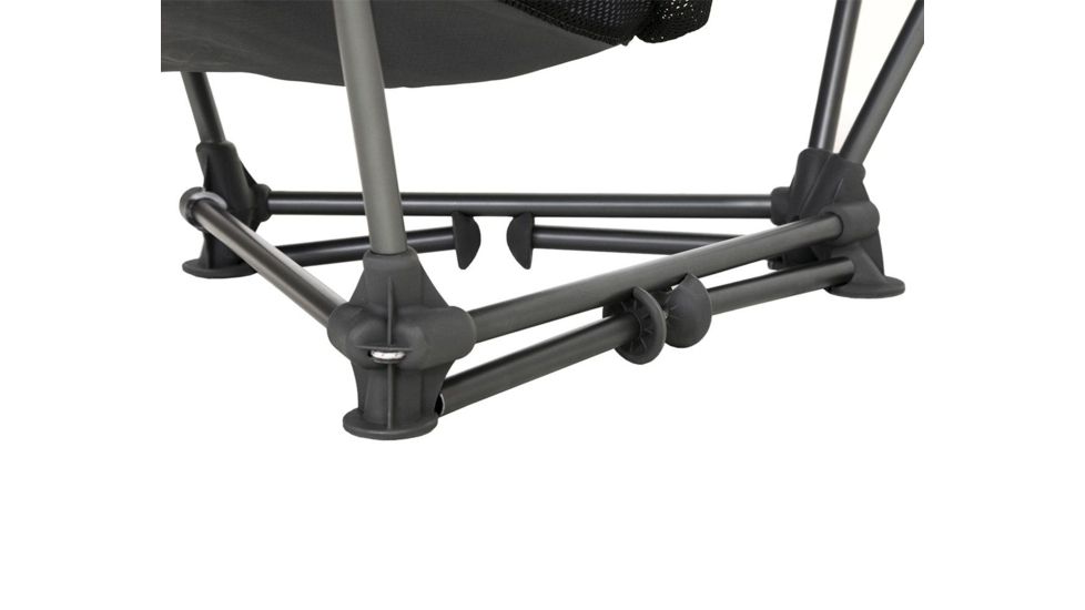 Eno Lounger DL Chair, Black/Charcoal, LD-9139