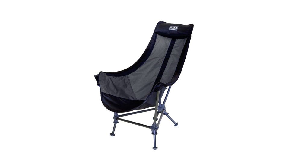 Eno Lounger DL Chair, Black/Charcoal, LD-9139