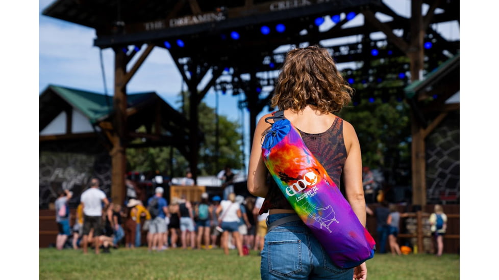 Eno Lounger DL Print Chair, Tie Dye/Royal, One Size, LDP240